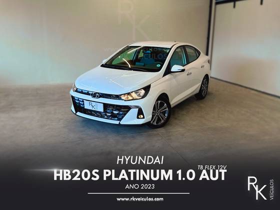 HYUNDAI HB20S 1.0 TGDI FLEX PLATINUM AUTOMÁTICO HYUNDAI HB20S 1.0 TGDI FLEX PLATINUM AUTOMÁTICO
